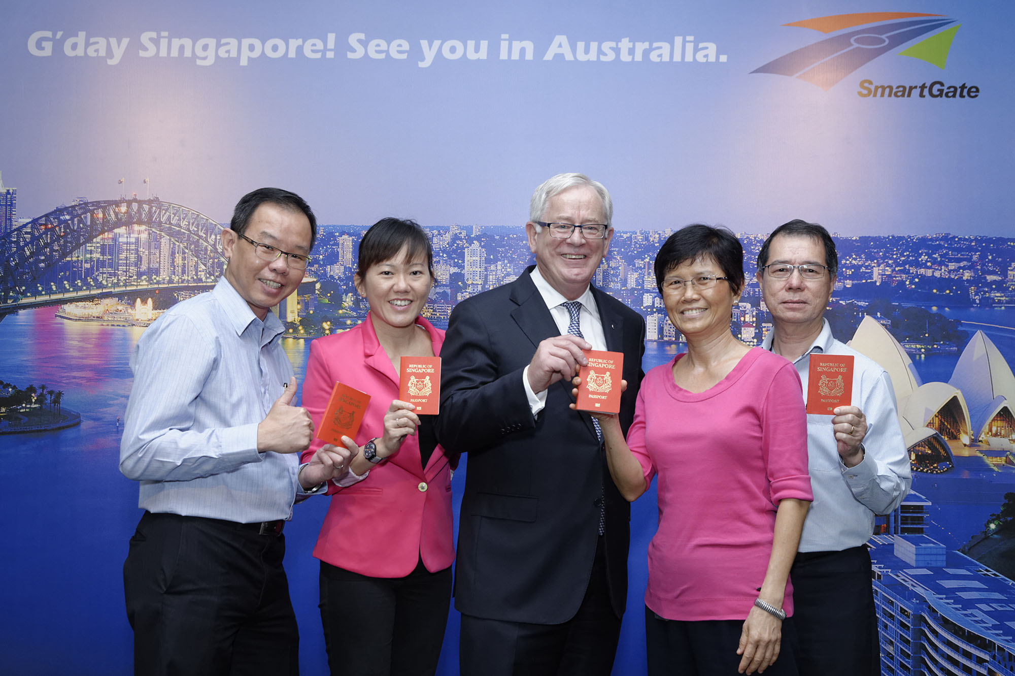 Singapore Biometric Passport Use Australia SmartGate