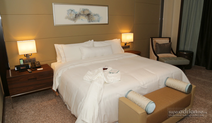 The King Size Heavenly Bed at The Westin Singapore