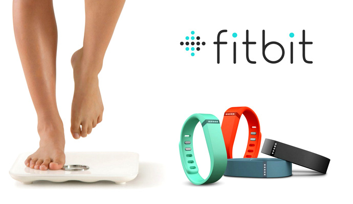 fitbit flex scale