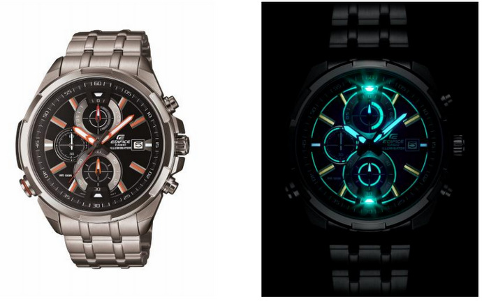 New Casio EDIFICE With Sleek Neon Illuminator Technology now in Singapore G-Factory