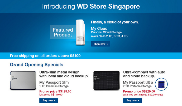 WD Online Store now open | SUPERADRIANME.com WD Online Store now open