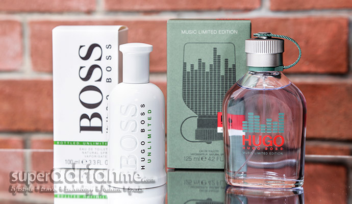 BOSS BOTTLED UNLIMITED & HUGO Man Music Limited Edition 