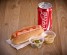 Cheese Hot Dog with Drink