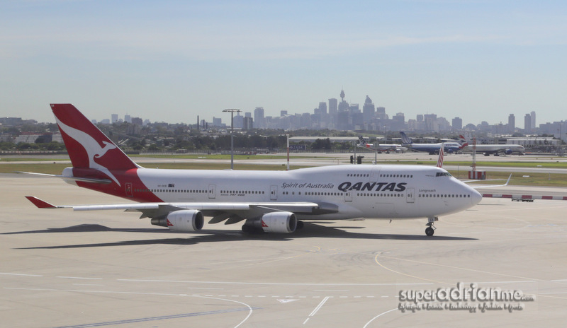 QANTAS Boeing 747-400 Aircraft in SYD