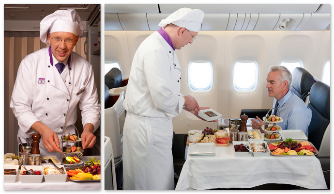 Turkish Airlines Flying Chef