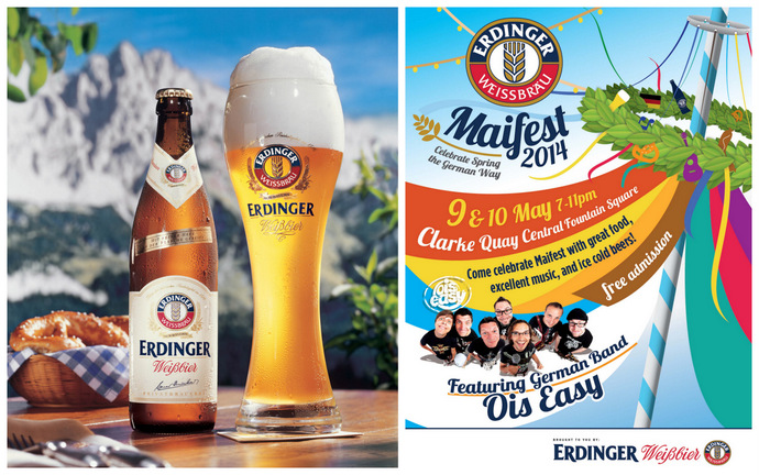 Erdinger Maifest Comes Back To Clarke Quay This May