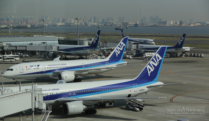 All Nippon Airways at Haneda Domestic Terminal 2