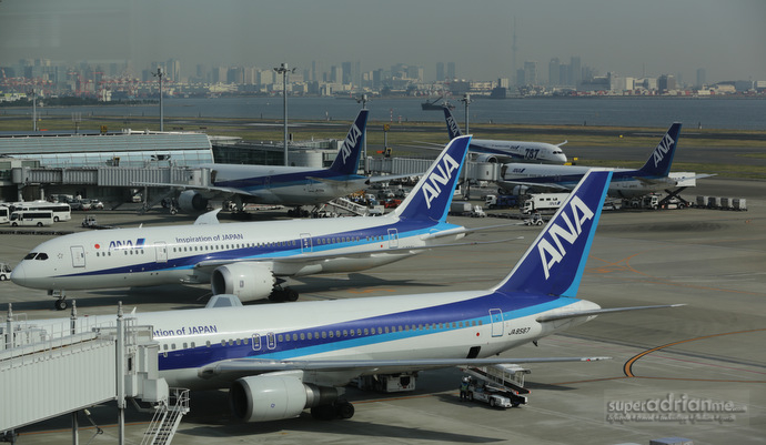 All Nippon Airways at Haneda Domestic Terminal 2 | SUPERADRIANME.com All Nippon Airways at Haneda Domestic Terminal 2