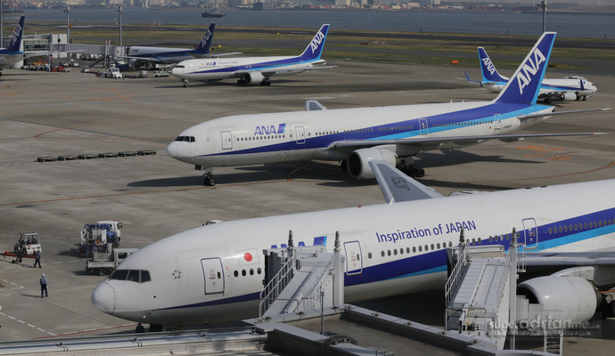 All Nippon Airways - PLANESPOTTING in Haneda Terminal 2