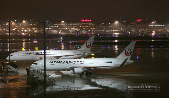 JAL Aircraft at Haneda