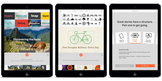 Adobe Voice iPad App - Create Engaging Videos With Your Voice | SUPERADRIANME.com Adobe Voice iPad App - Create Engaging Videos With Your Voice