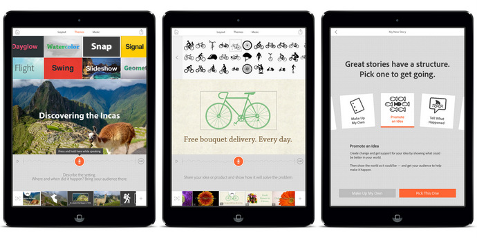 Adobe Voice iPad App - Create Engaging Videos With Your Voice