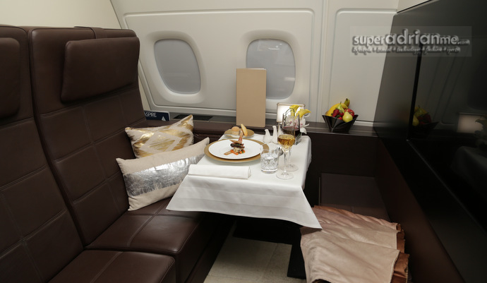 Living Room - The Residence - Etihad Airways