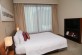 Comfortable queen size bed at Novotel Citygate Hong Kong