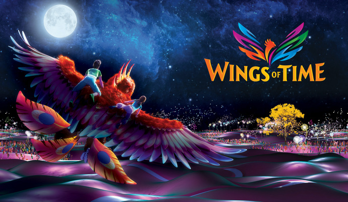 Wings of Time At Sentosa
