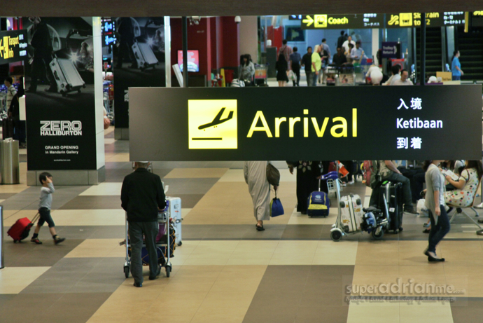 Changi Airport Terminal 1 Arrivals Hall