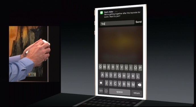 Apple iOS 8 Features - Interactive Notifications