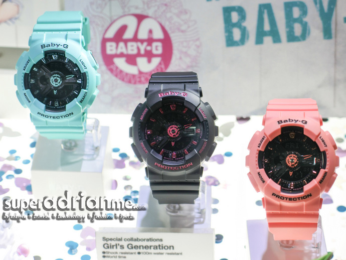 BABY-G 20th Anniversary Edition with Girls' Generation Signature Engraving