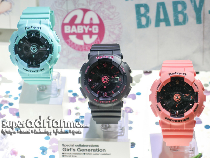 casio baby g snsd limited edition