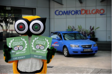 ComfortDelgro Taxi App is popular amongst Singaporean travellers.