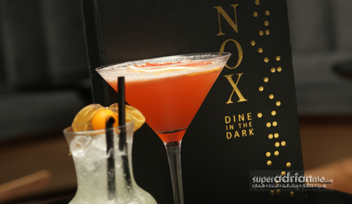 NOX Dine In The Dark Cocktail