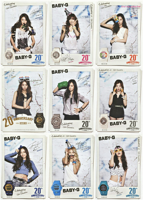 casio baby g snsd limited edition