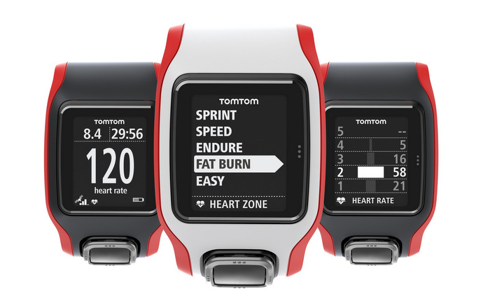 TomTom Runner Cardio and TomTom Multi-Sport Cardio GPS sport watches Singapore