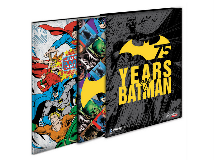 SingPost DC Justice League & Batman 75thAnniversary MyStamp Bundle Set