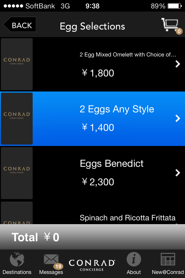 Conrad Concierge App