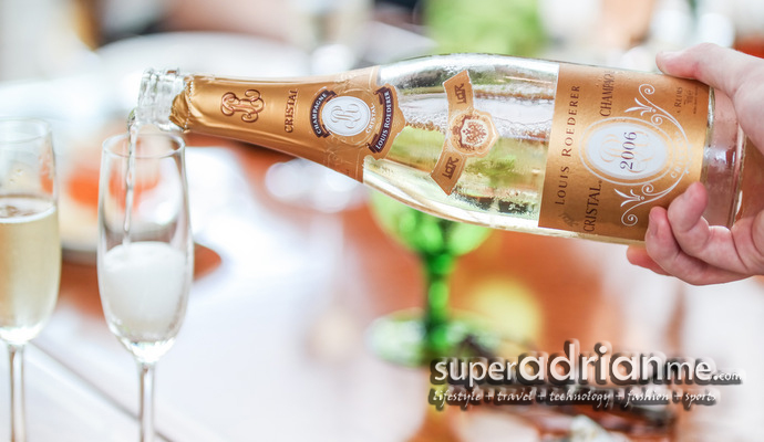 The Ritz-Carlton, Millenia Singapore Louis Roederer Cristal Champagne Sunday Brunch