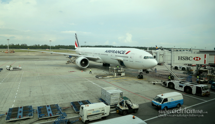 Inaugural Air France Flight to Jakarta AF254