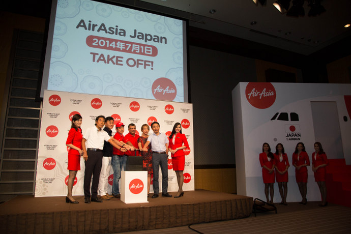 AirAsia Japan Press Conference 1 July 2014