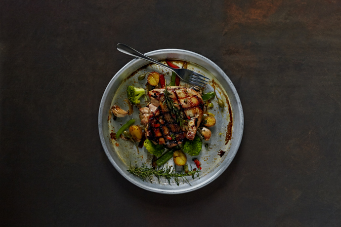 Corn-fed Chicken with Argentinean Chimmichuri | SUPERADRIANME.com Corn-fed Chicken with Argentinean Chimmichuri