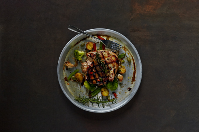 Corn-fed Chicken with Argentinean Chimmichuri