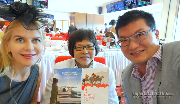 19th Edition of the Emirates Singapore Derby 2014 - Sylvia Toh and Adrian Eugene Seet