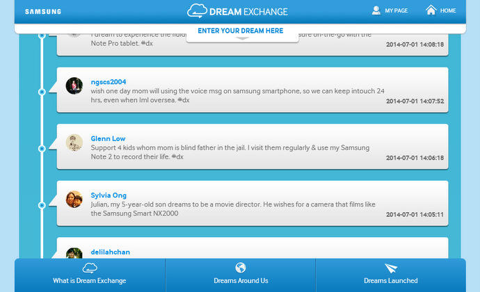 Samsung #DreamExchange – Make Your Dreams Come True
