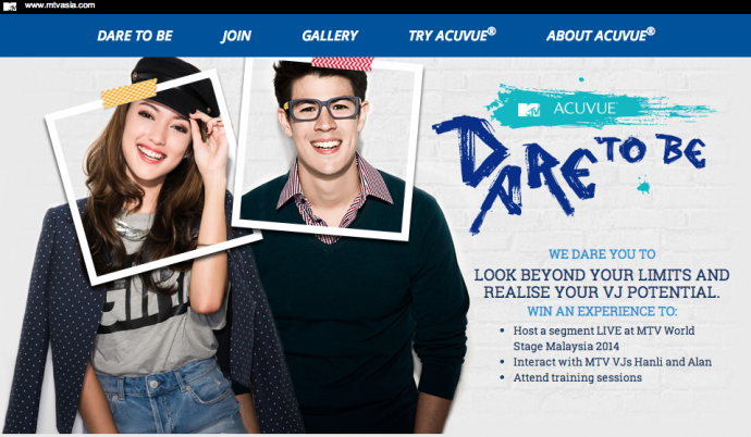 MTV ACUVUE Dare to Be