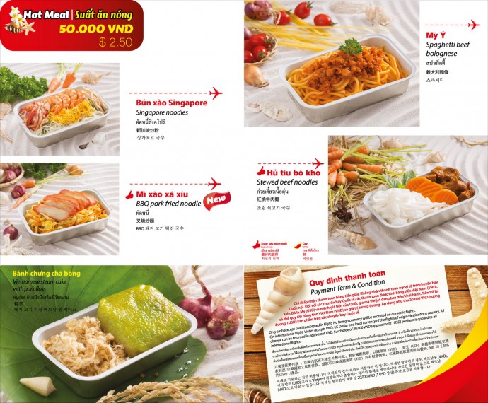 VietJet Air Menu Summer-2014