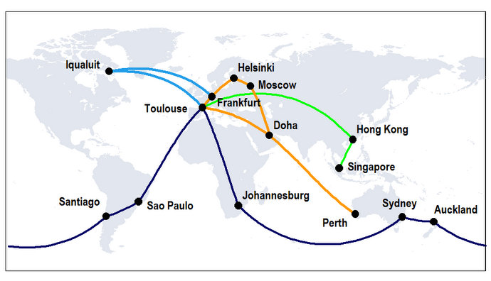 Airbus A350-900 World Tour