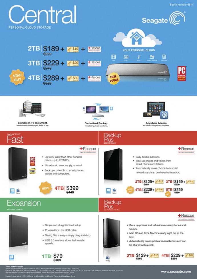 COMEX Seagate offfers | SUPERADRIANME.com COMEX Seagate offfers
