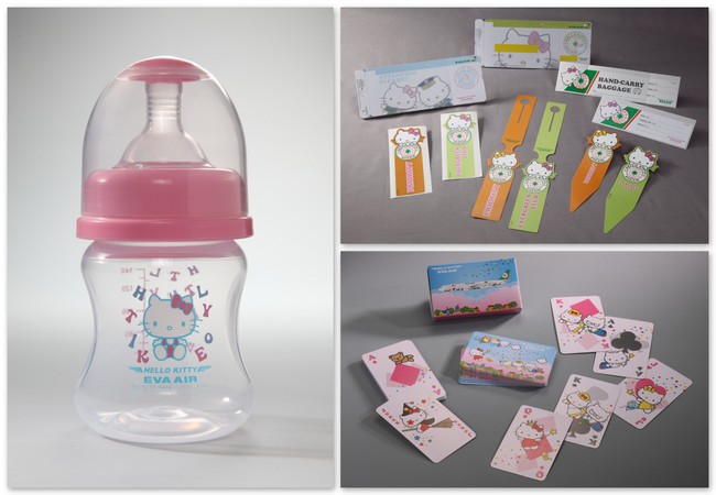 Purchase Hello Kitty Merchandise on board EVA Air's Hello Kitty Flights