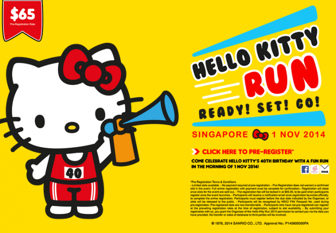 Hello Kitty Run Singapore 2014