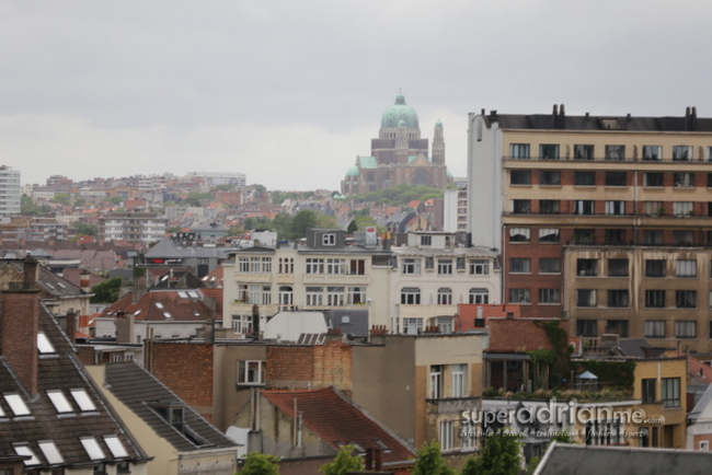 The View from Hotel Novotel Brussels Centre Tour Noire | SUPERADRIANME.com The View from Hotel Novotel Brussels Centre Tour Noire