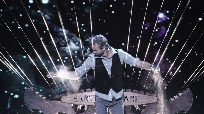 Singapore Night Festival 2014 - Earth Harp by William Close