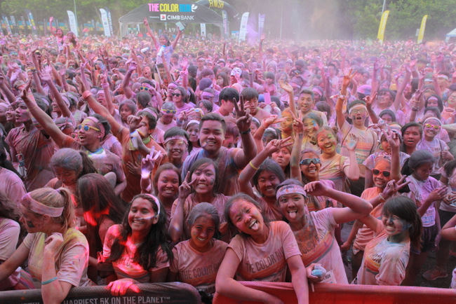 The Colour Run by CIMB Bank 2014