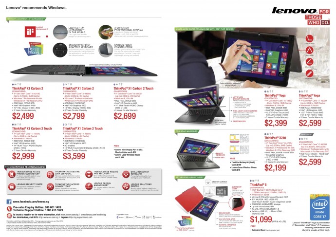 Lenovo COMEX 2014 Flyer - Thinkpad 2Lenovo COMEX 2014 Flyer - Thinkpad 2