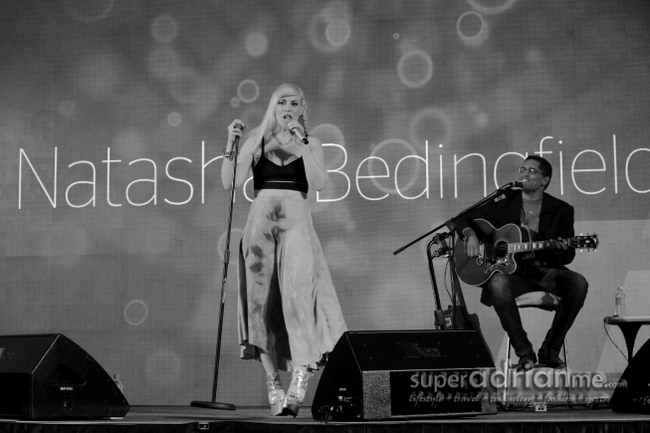 Natasha Bedingfield at Aloft Kuala Lumpur Sentral August 2014