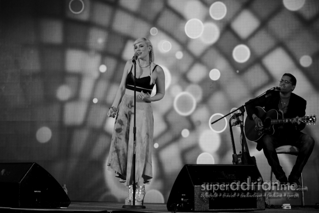 Natasha Bedingfield performed at Aloft Kuala Lumpur Sentral on 15 August 2014