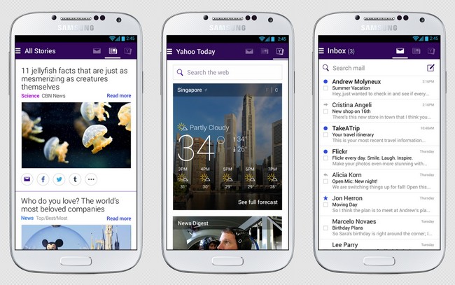 New Yahoo Mail App for Android