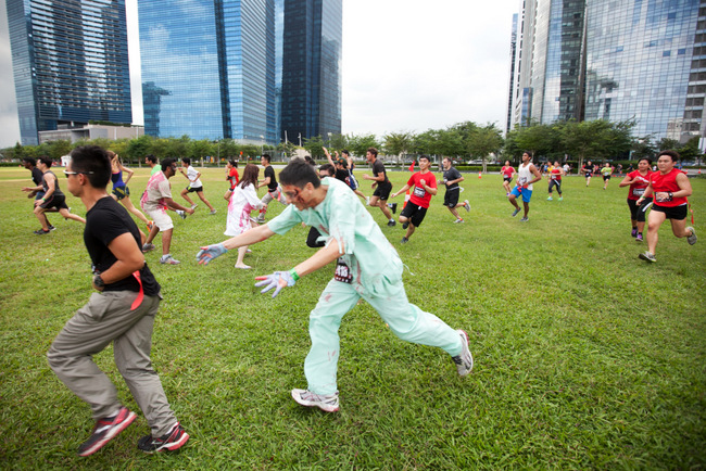 Zombie Themed Run For Your Lives in Singapore 25 October